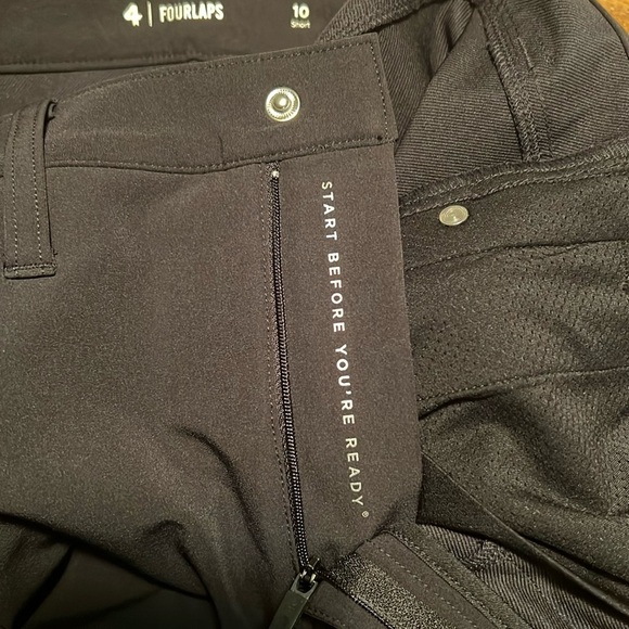 FOURLAPS Women’s Evolve Pant Slim Fit Athlethic‎ Pants - Black Size 10 P - Picture 9 of 10
